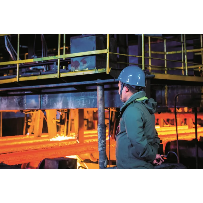 interior view of a steel factory,steel industry in city of China.