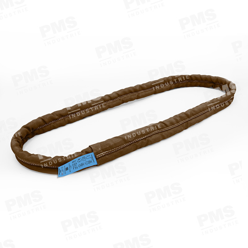 ÉLINGUE RONDE DOUBLE GAINE COUTURE MILIEU