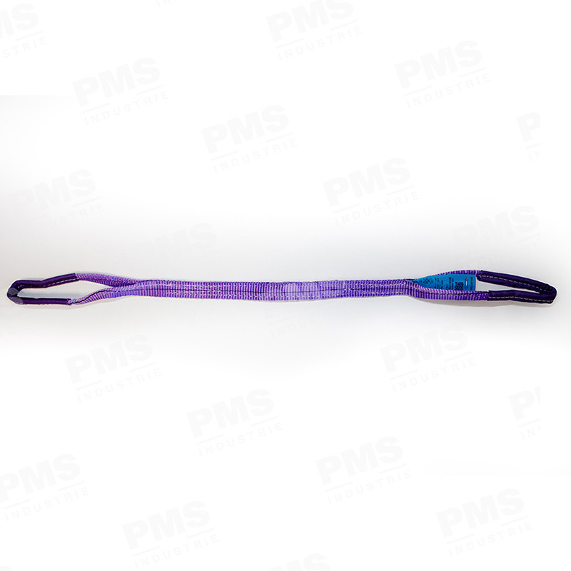 FLAT WEBBING SLING REINFORCED FOLDED EYES - B 2 TYPE