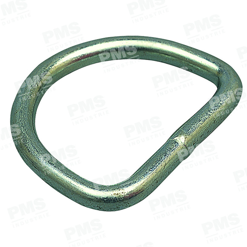 50 mm stainless steel half-moon tie-down ring