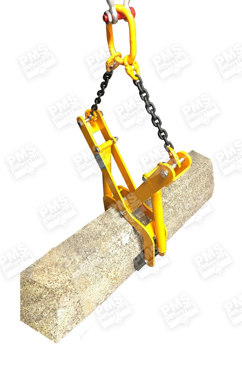 BLOCK LIFTING CLAMP WITH CHAIN - AAPLBT2